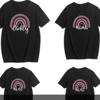 Rainbow Print Family Matching Outfit
