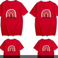 Rainbow Print Family Matching Outfit