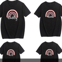 Rainbow Print Family Matching Outfit