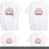 Rainbow Print Family Matching Outfit
