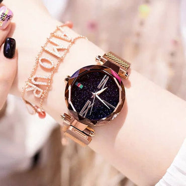 Rose Gold Mesh Luxury Women Watches - east2cart.uk