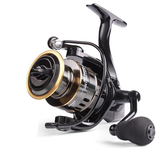 LINNHUE Fishing Reel HE500-7000 Drag 10kg Metal/EVA Ball Grip Spool Spinning Reel Saltwater Reel For Carp Reel Fishing Pesca - east2cart.uk