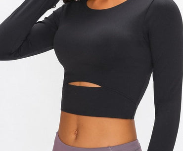 Long Sleeve Quick Dry Sports Blouse - east2cart.uk