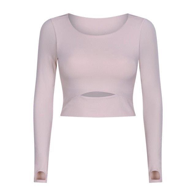 Long Sleeve Quick Dry Sports Blouse - east2cart.uk