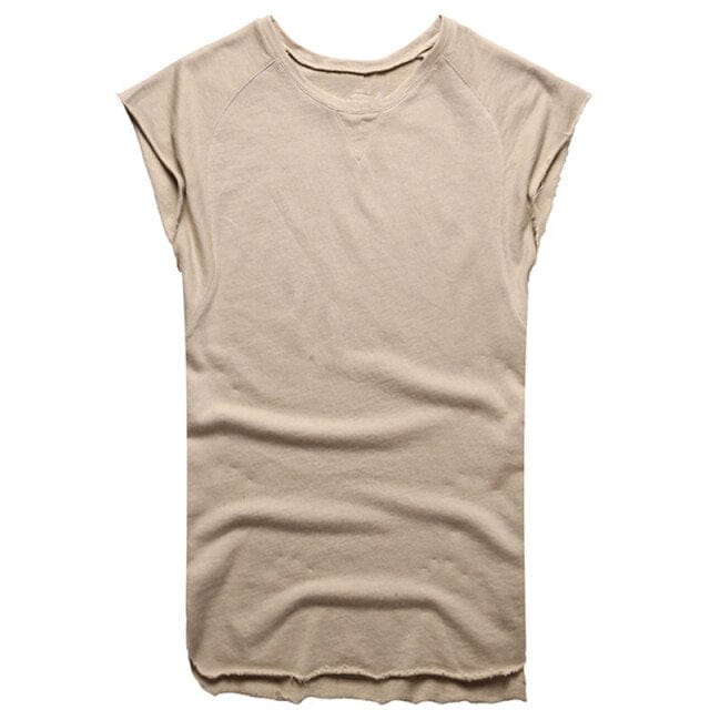 Men Curved Hem T Shirt - east2cart.uk