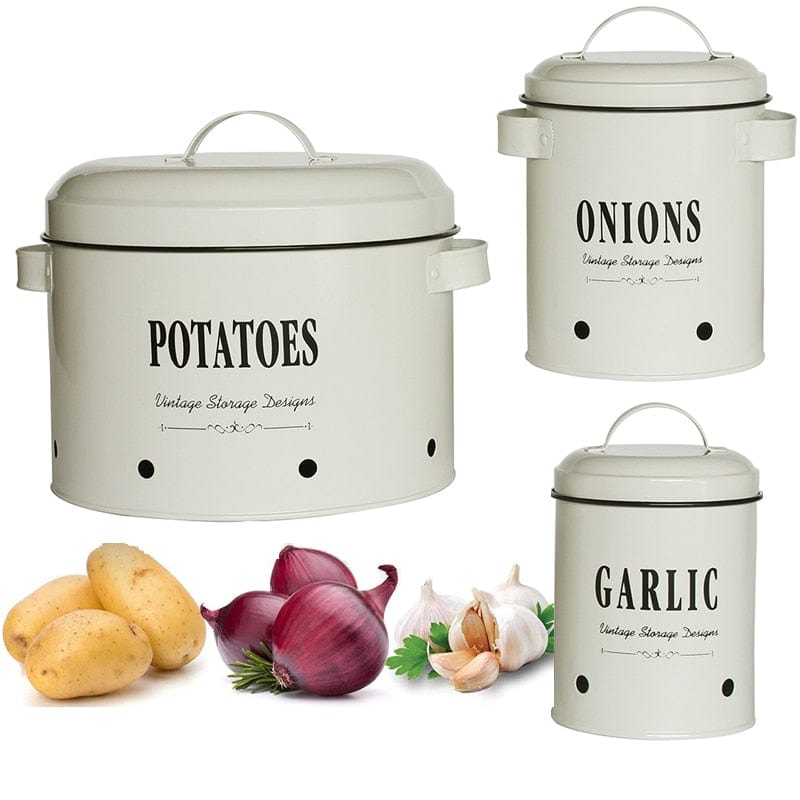 Metal Box Kitchen Storage Containers