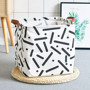 Cube Folding Storage Basket For Kids Toys