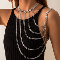 Women's Shoulder Chain Necklace Jewellery - east2cart.uk