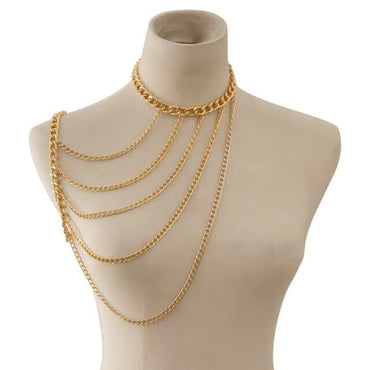 Women's Shoulder Chain Necklace Jewellery - east2cart.uk