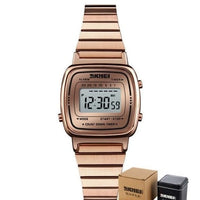 SKMEI Fashion Sport Watch Women Top brands Luxury 3Bar Waterproof Ladies Watches Small Dial Digital Watch Relogio Feminino 1252 - east2cart.uk