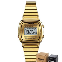 SKMEI Fashion Sport Watch Women Top brands Luxury 3Bar Waterproof Ladies Watches Small Dial Digital Watch Relogio Feminino 1252 - east2cart.uk