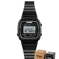 SKMEI Fashion Sport Watch Women Top brands Luxury 3Bar Waterproof Ladies Watches Small Dial Digital Watch Relogio Feminino 1252 - east2cart.uk