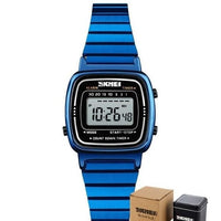 SKMEI Fashion Sport Watch Women Top brands Luxury 3Bar Waterproof Ladies Watches Small Dial Digital Watch Relogio Feminino 1252 - east2cart.uk