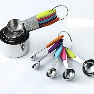 5PCS/10 Pieces Stainless Steel Measuring Spoon Set