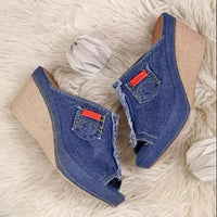 Ladies Fish Mouth High Heels Shoe - east2cart.uk