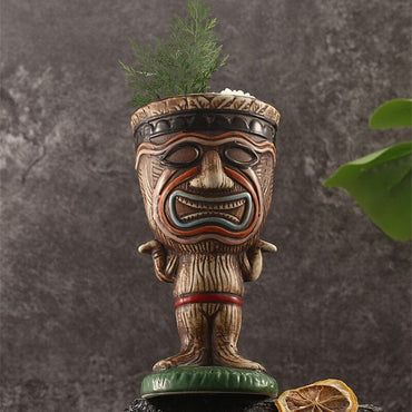 260ml Ceramic Tiki Mug Barware - east2cart.uk