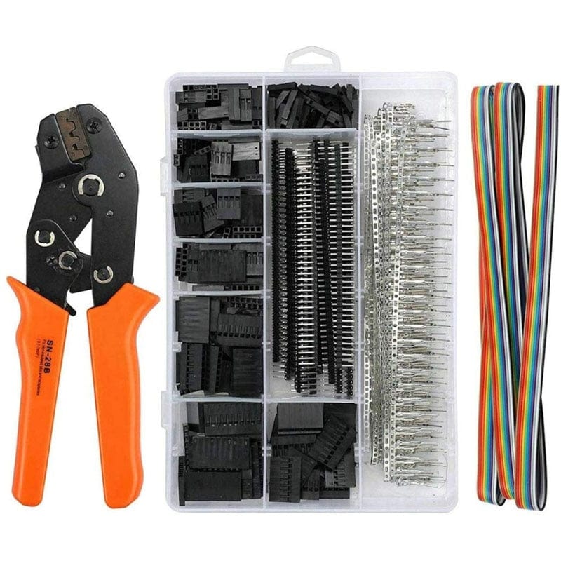 1550Pcs dupont crimping tool pliers kit