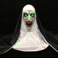 Horror Nun LED Halloween Party Costume