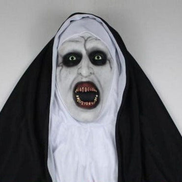 Horror Nun LED Halloween Party Costume