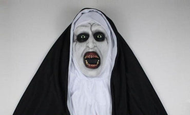 Horror Nun LED Halloween Party Costume