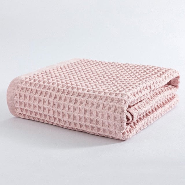 100% Cotton Waffle Bath Towel Set