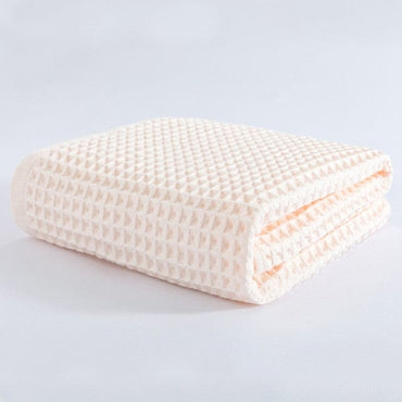 100% Cotton Waffle Bath Towel Set