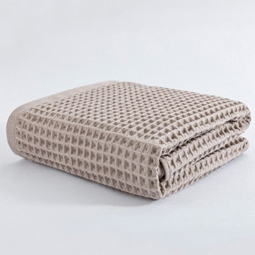 100% Cotton Waffle Bath Towel Set