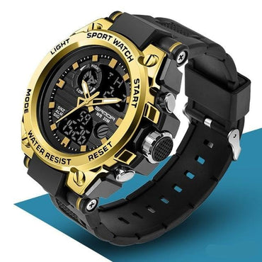 SANDA 739 Sports Men's Watches Top Brand Luxury Military Quartz Watch Men Waterproof S Shock Male Clock relogio masculino 2021 - east2cart.uk