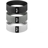 MKAS Fitness Long Resistance Bands Workout Fabric Set Exercise Elastic Booty Bands For Pull Up Woman Assist 3-Piece Leg - east2cart.uk