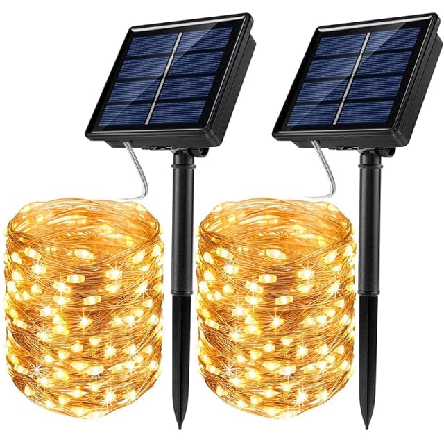 LED Solar Powered String Lights