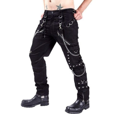 Men's Punk Rock Bondage Trouser - east2cart.uk