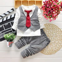 2PC Set Boys Long Sleeve Party Clothing