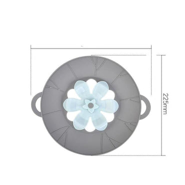 Multifunctional Silicone Lid Spill Stopper Anti Overflow Pot Cover Kitchen Gadgers Cooking Pot Lids Utensil - east2cart.uk