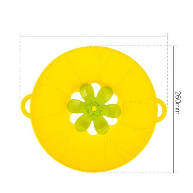 Multifunctional Silicone Lid Spill Stopper Anti Overflow Pot Cover Kitchen Gadgers Cooking Pot Lids Utensil - east2cart.uk