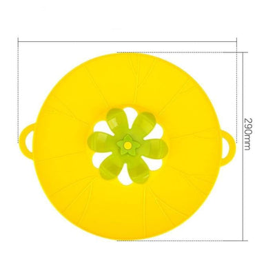 Multifunctional Silicone Lid Spill Stopper Anti Overflow Pot Cover Kitchen Gadgers Cooking Pot Lids Utensil - east2cart.uk