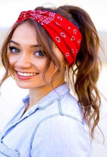 4pcs/ Print Headbands - east2cart.uk