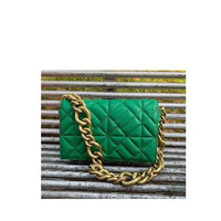 Thick Chain Quilted Shoulder Bag - east2cart.uk