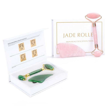 Natural Rose Quartz Facial Jade Beauty Care