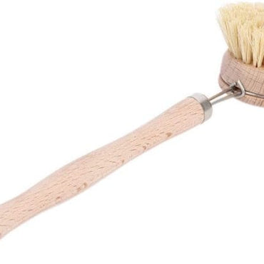 Hemp Long Handle Kitchen Cleaning Brush