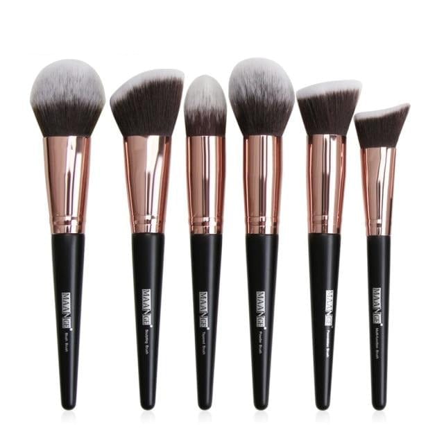 MAANGE 6pcs-20pcs Makeup Brushes Set Professional with Natural Hair Foundation Powder Eyeshadow Make Up Brush Blush - east2cart.uk