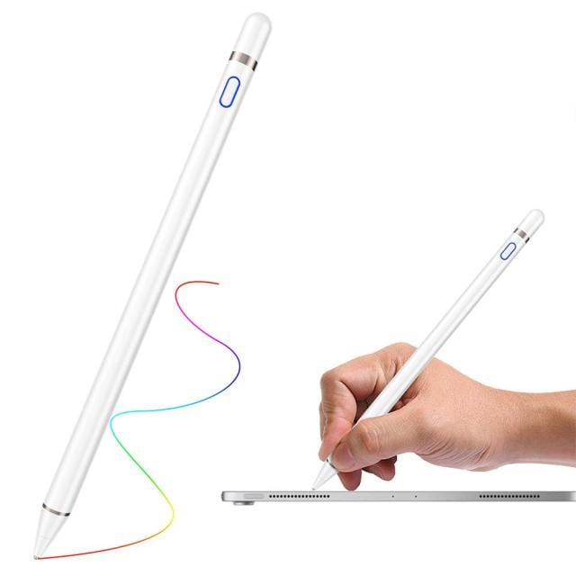 Stylus Pencil for Apple IPad Android Tablet Pen Drawing Pencil 2in1 Capacitive Screen Touch Pen Mobile Phone Smart Pen Accessory - east2cart.uk