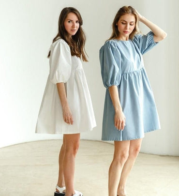 Baby Doll Short Mini Dress - east2cart.uk