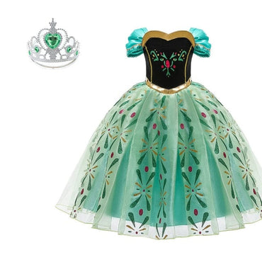 Snow Queen Frozen Party Dress