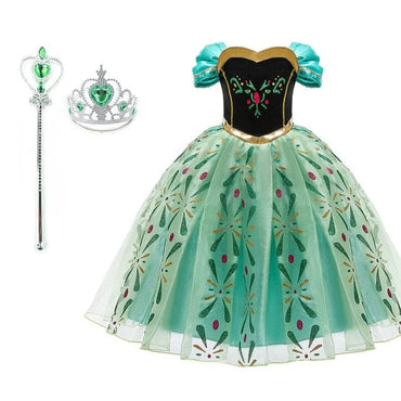 Snow Queen Frozen Party Dress