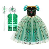 Snow Queen Frozen Party Dress