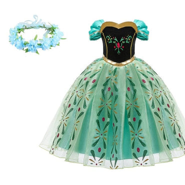 Snow Queen Frozen Party Dress