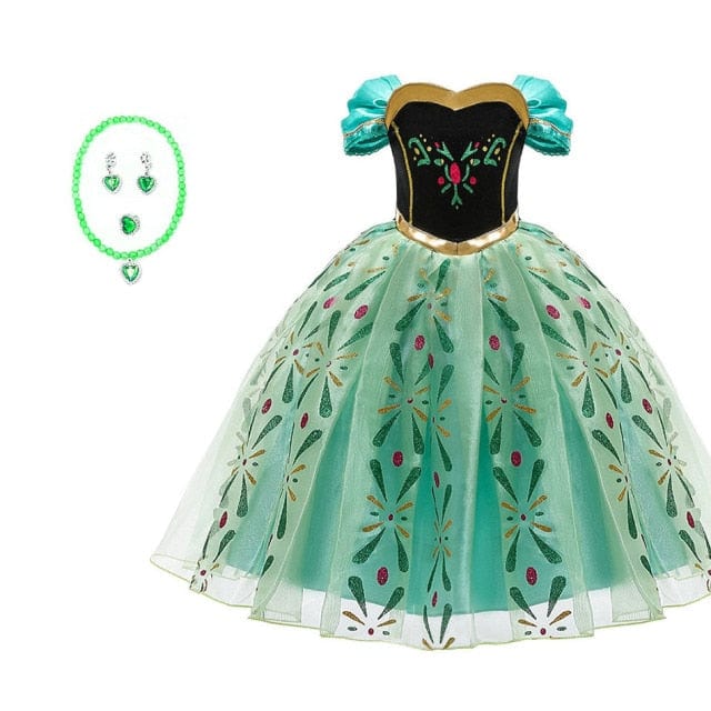 Snow Queen Frozen Party Dress