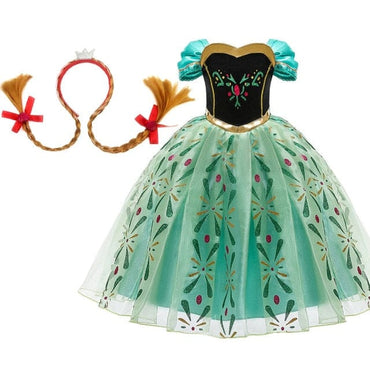 Snow Queen Frozen Party Dress