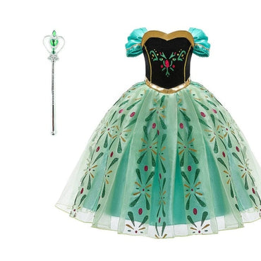 Snow Queen Frozen Party Dress