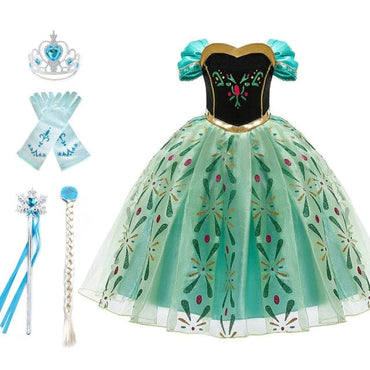 Snow Queen Frozen Party Dress